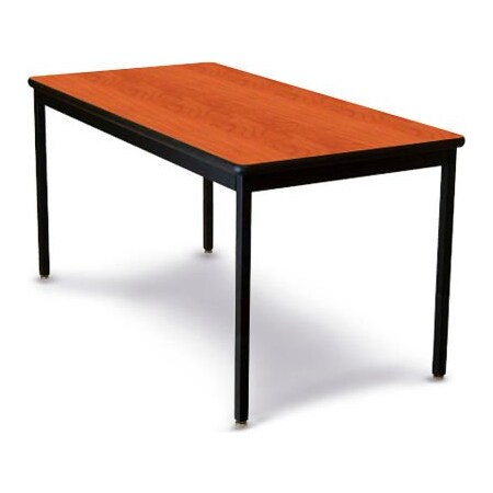 Wisconsin Bench WB Mfg 30" x 60" Lobo Heavy Duty Table w/ Fixed Legs - Wild Cherry QSLOB7082-FX-AA